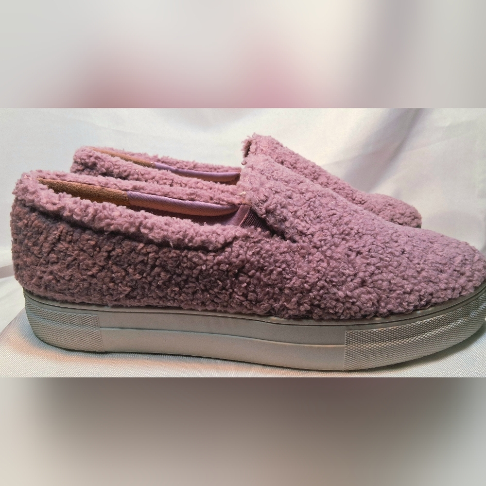 Women's Purple Eloise Teddy Slip On Shoes Size 11 by JustFab